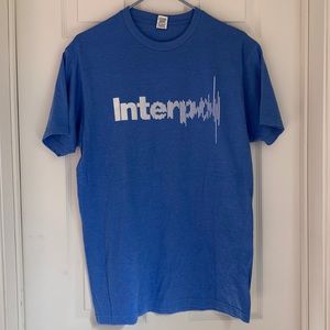 Interpol indie rock band tee